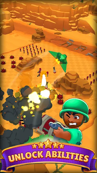 Marine Force: Heroes of War [MOD: безлимитные ресурсы и улучшения] — Скачать бесплатно (APK) — скриншот 4