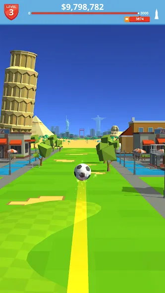 Soccer Kick [MOD: безлимитные деньги и энергия] (Бесплатно / APK) — скриншот 4