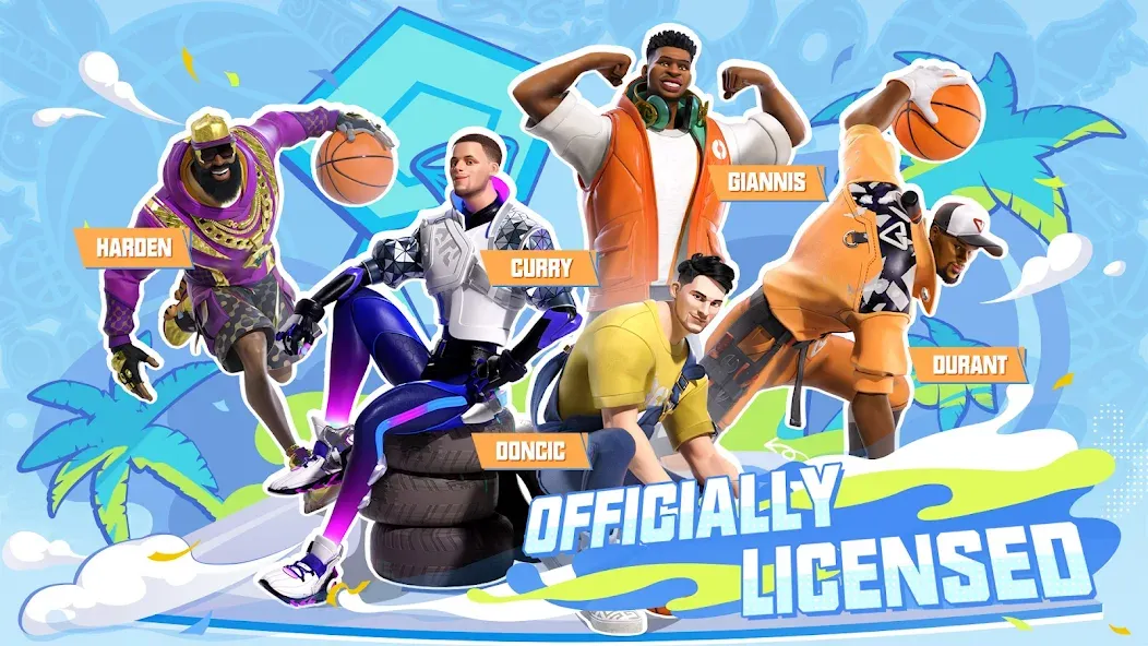 Скачать взлом Dunk City Dynasty [MOD: безлимитные деньги и энергия] — скриншот 1