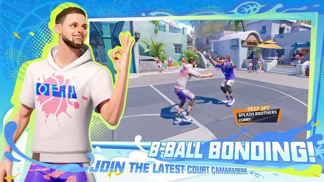 Скачать взлом Dunk City Dynasty [MOD: безлимитные деньги и энергия] — скриншот 3