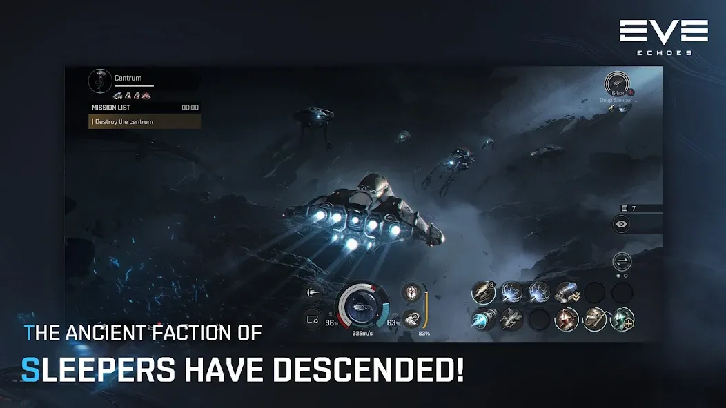 Скачать EVE Echoes [MOD: безлимитные ресурсы и премиум доступ] — скриншот 3