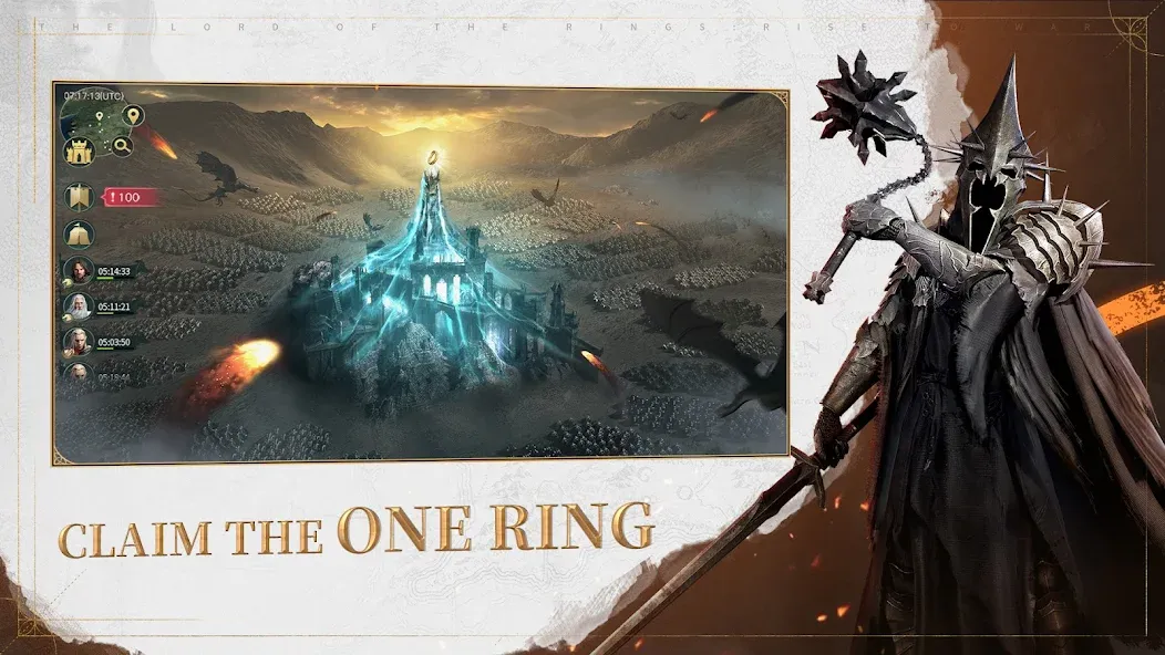 The Lord of the Rings: War [MOD: безлимитные ресурсы и ускоренное развитие] — Скачать бесплатно (APK) — скриншот 5