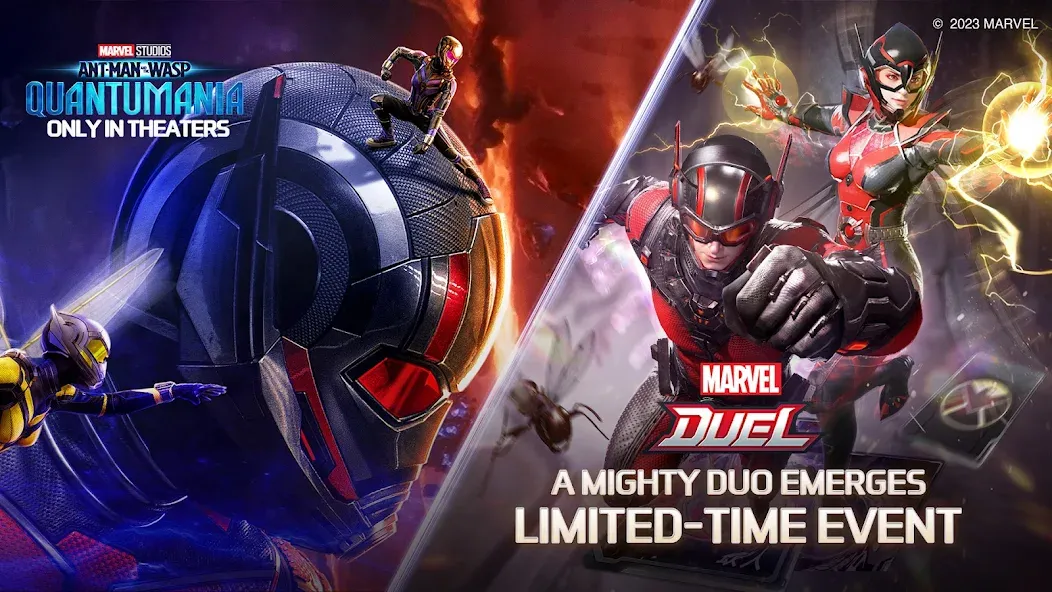 MARVEL Duel [MOD: безлимитные ресурсы и все герои] на Андроид — скриншот 1