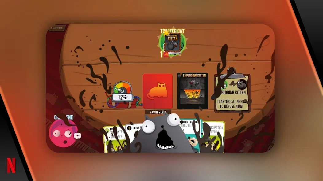 Exploding Kittens - The Game [MOD: без рекламы и бесконечные жизни] — Скачать бесплатно (APK) — скриншот 2