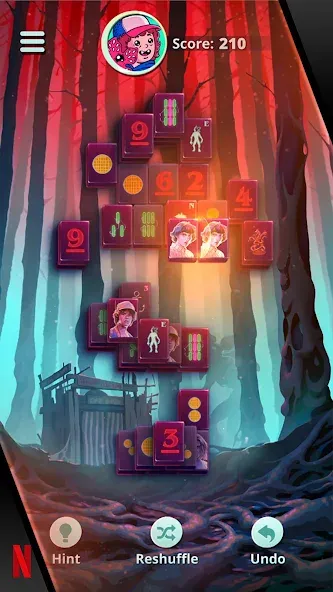 Скачать NETFLIX Mahjong Solitaire [MOD: без рекламы и все уровни открыты] на телефон — скриншот 2