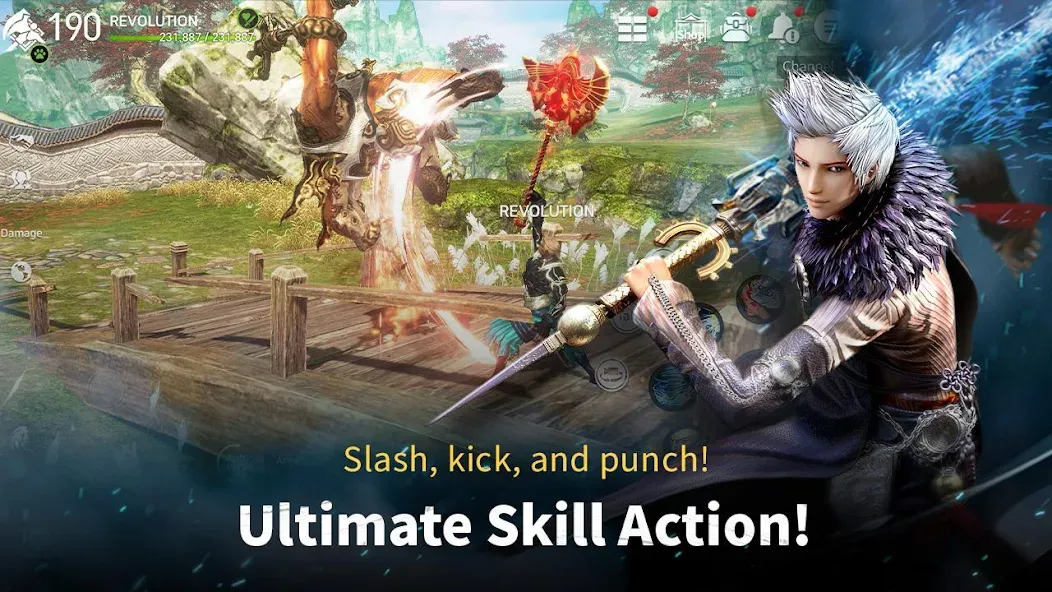 Скачать Blade&Soul Revolution [MOD: неограниченная энергия и усиленное оружие] — скриншот 4