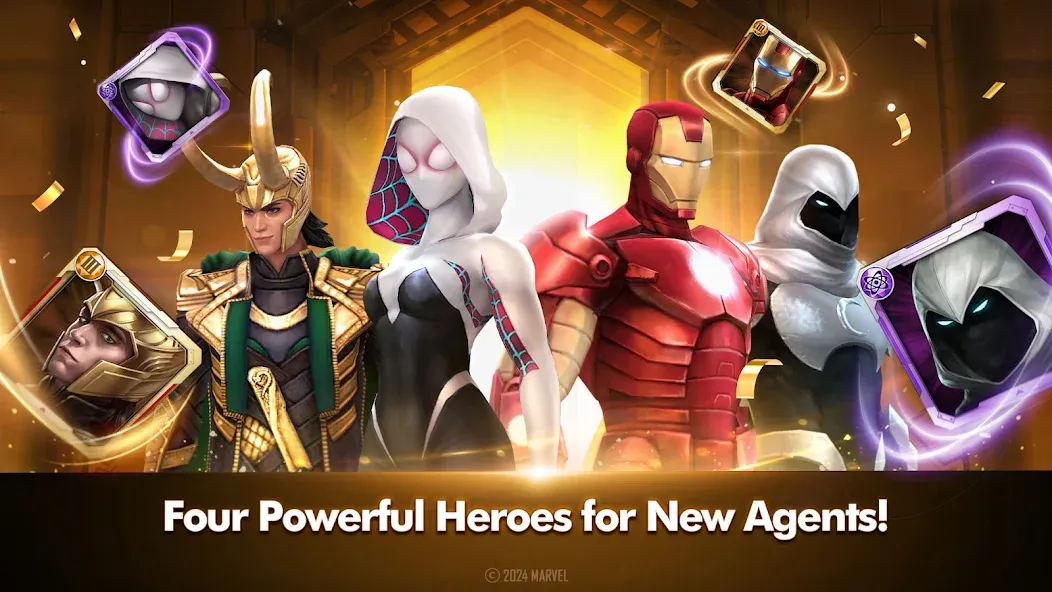 MARVEL Future Fight [MOD: много денег и все герои] (Бесплатно / APK) — скриншот 1