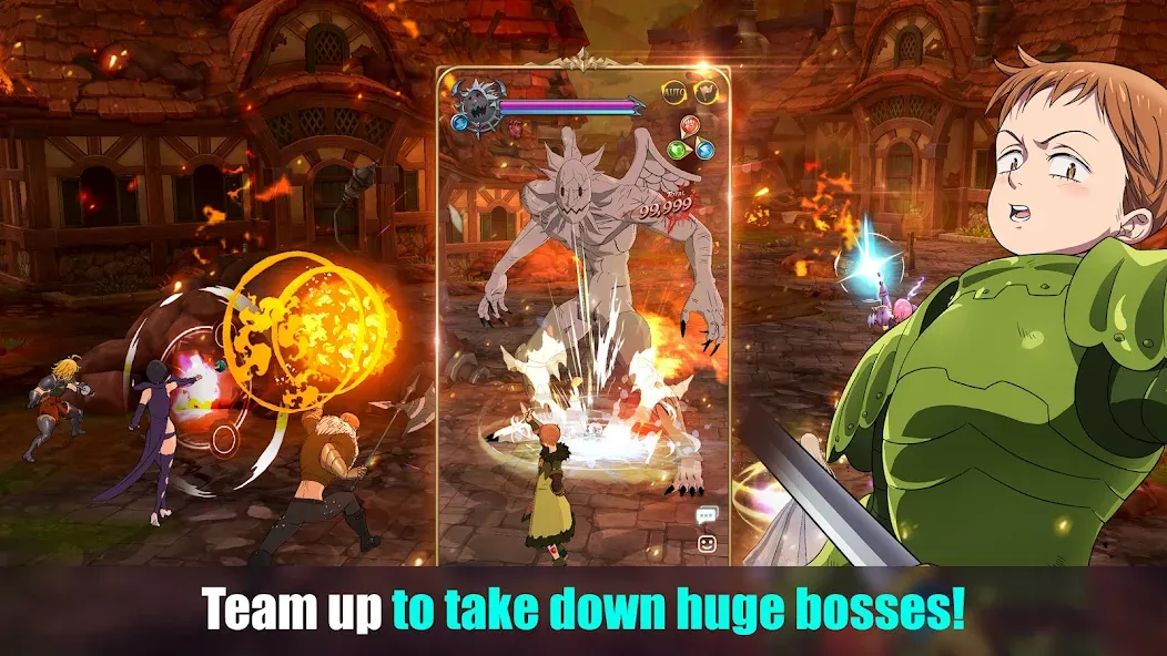 The Seven Deadly Sins [MOD: безлимитные ресурсы и усиленные герои] (Бесплатно / APK) — скриншот 4