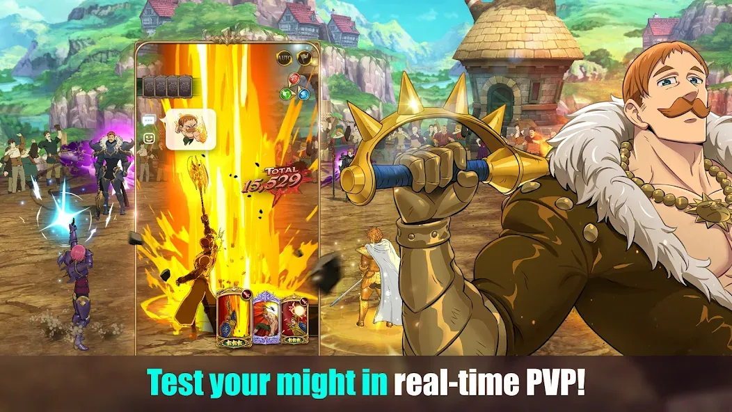 The Seven Deadly Sins [MOD: безлимитные ресурсы и усиленные герои] (Бесплатно / APK) — скриншот 5