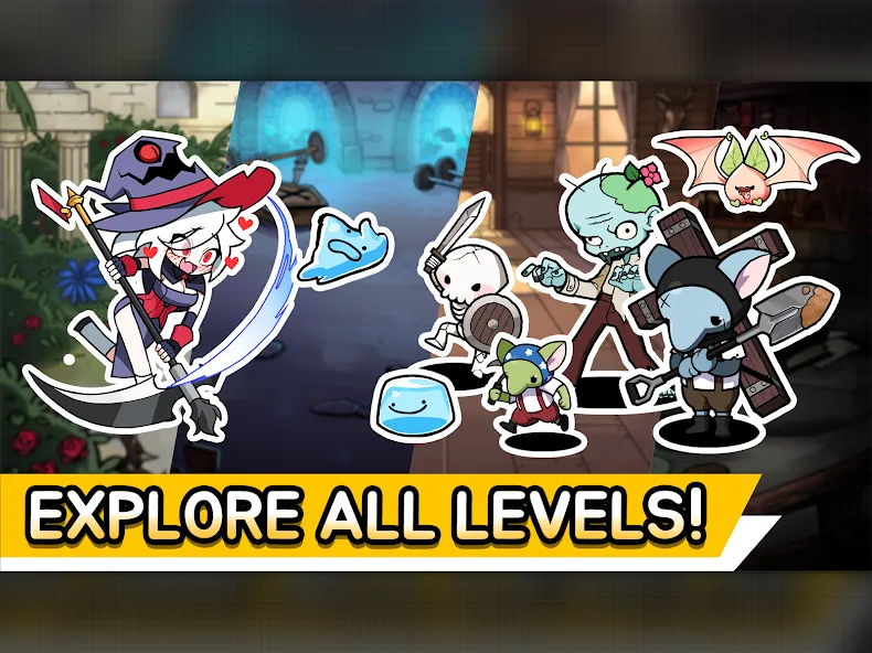 Witch and Council : Idle RPG [MOD: безлимитные деньги и мана] — Скачать бесплатно (APK) — скриншот 5