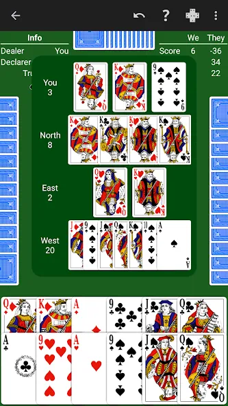 Pinochle - Expert AI [MOD: умный искусственный интеллект без ограничений] последняя версия — скриншот 2