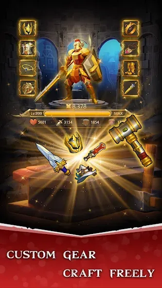 Скачать взлом Eternal Ember [MOD: безлимитные ресурсы и усиленный герой] — скриншот 3