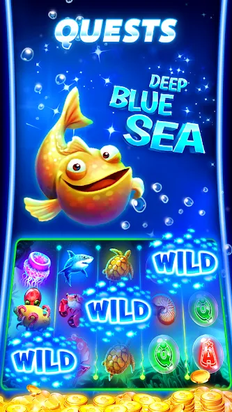 Скачать Treasure Slots - Vegas Slots & [MOD: безлимитные монеты и джекпоты] на телефон — скриншот 4