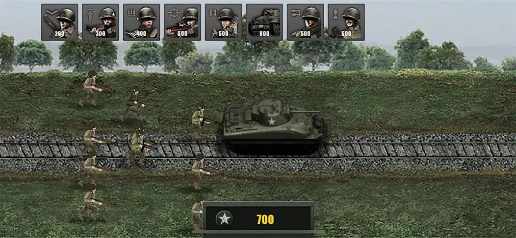 Warfare War Troops [MOD: безлимитные деньги и ресурсы] на Андроид — скриншот 2