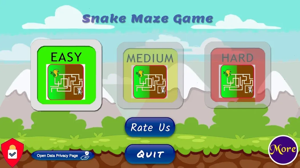 Snake Maze game [MOD: без рекламы и бесконечные жизни] последняя версия — скриншот 1