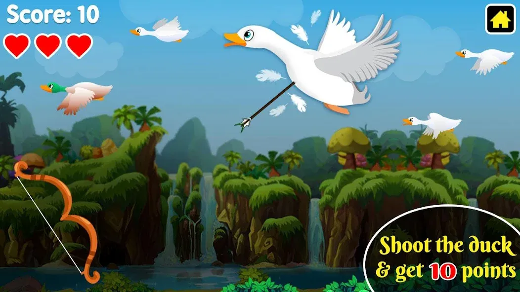 Скачать Duck Hunting: Hunting Games [MOD: безлимитные патроны и монеты] на телефон — скриншот 3