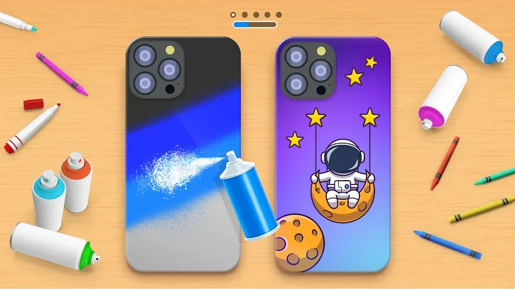 Скачать Phone Case DIY [MOD: безлимитные деньги и все предметы] на телефон — скриншот 1
