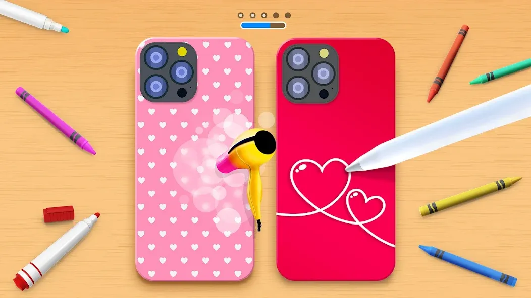 Скачать Phone Case DIY [MOD: безлимитные деньги и все предметы] на телефон — скриншот 5