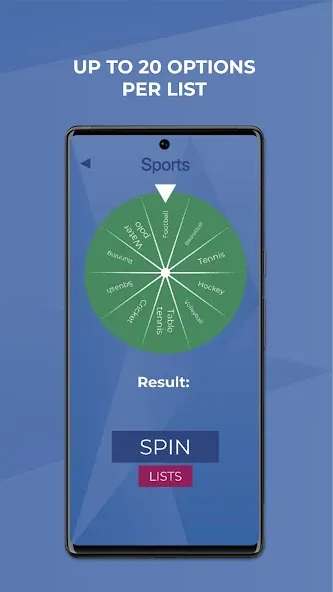 Wheel Spinner - Random Picker [MOD: без рекламы и разблокированы все темы] (Бесплатно / APK) — скриншот 5