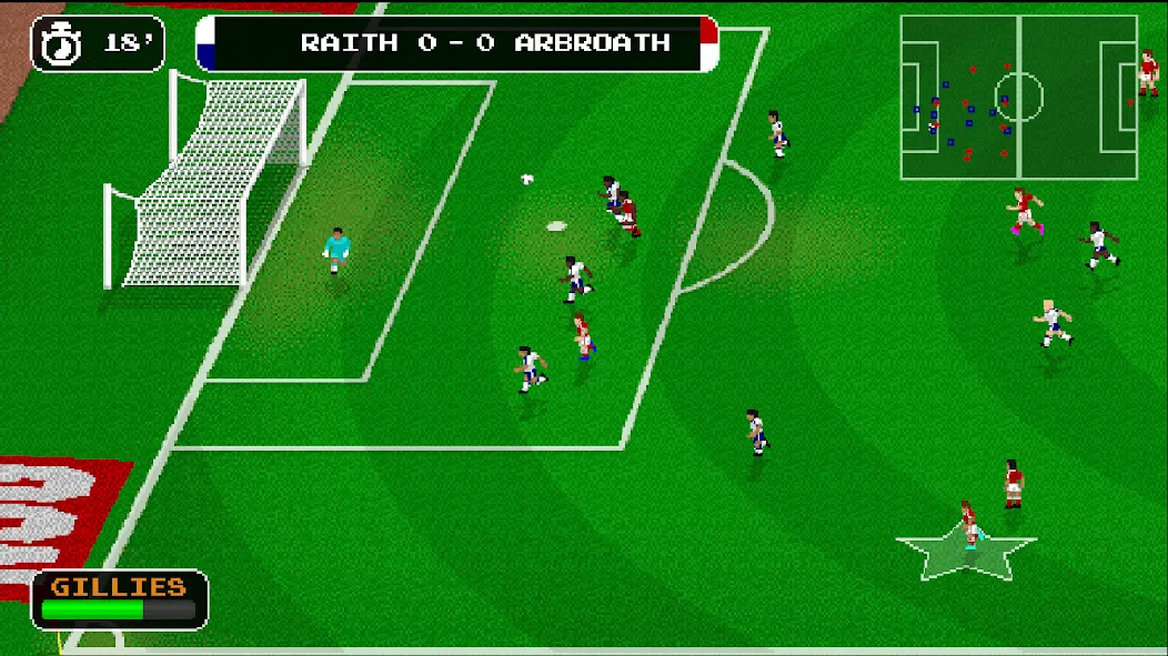 Взломанная Retro Goal [MOD: безлимитные деньги и энергия] на Андроид — скриншот 2