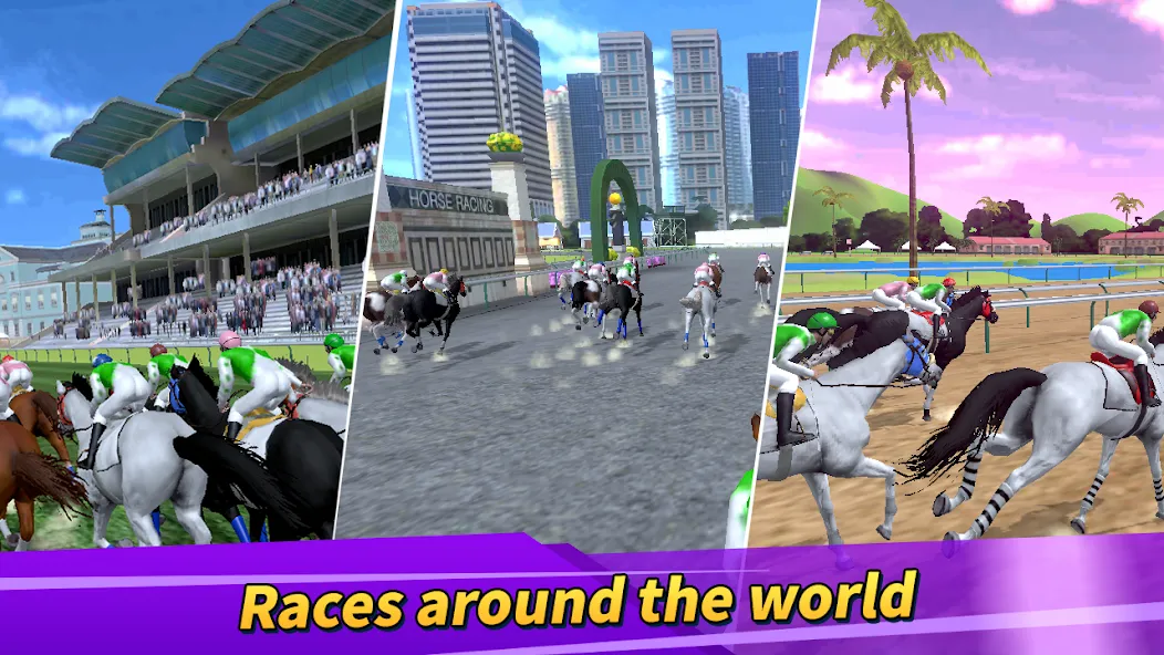 Derby Life : Horse racing [MOD: много денег и быстрые лошади] — Скачать бесплатно (APK) — скриншот 1