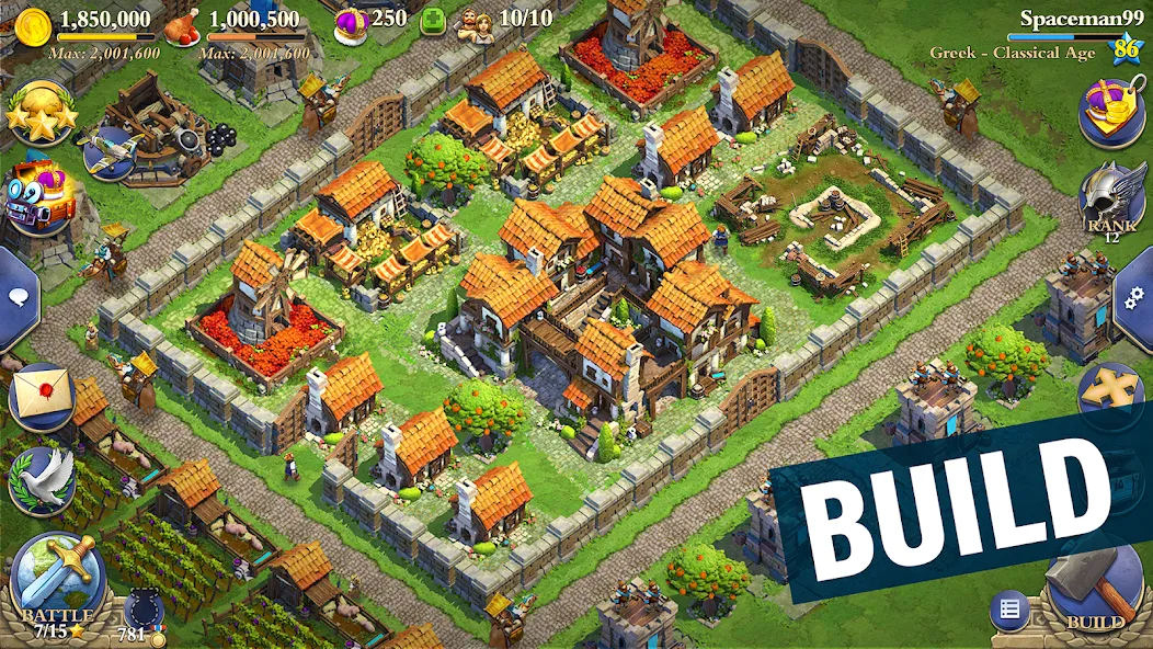 Скачать DomiNations [MOD: много ресурсов и быстрое развитие] — скриншот 4