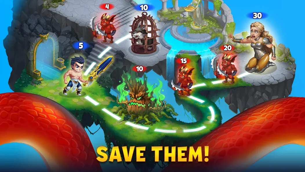 Hero Wars: Alliance [MOD: безлимитные ресурсы и энергия] последняя версия — скриншот 2