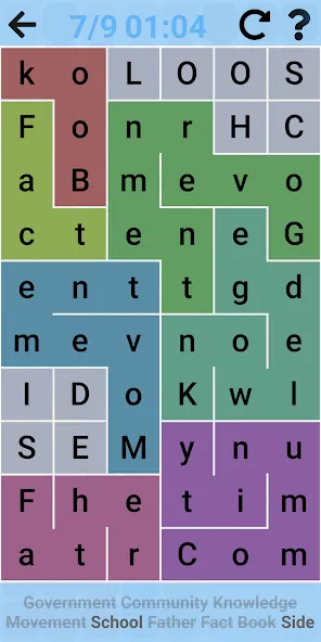 Word Quest: Puzzle Search [MOD: безлимитные подсказки и монеты] — Скачать бесплатно (APK) — скриншот 3
