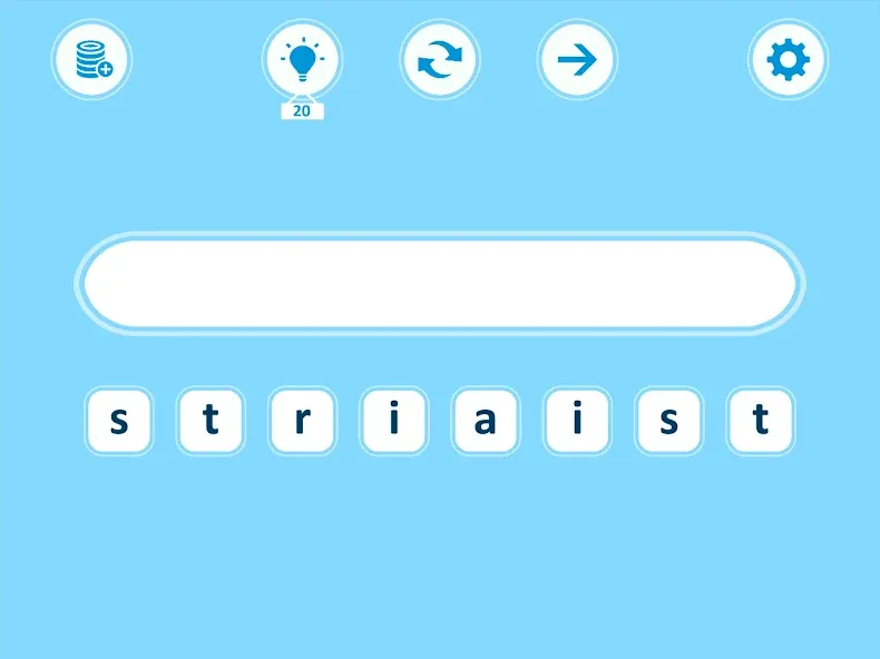 Скачать Anagrams [MOD: безлимитные подсказки и очки] — скриншот 5