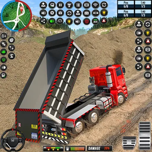 Cargo Truck Driving Truck Game [MOD: безлимитные деньги и топливо] — Скачать бесплатно (APK) — скриншот 1
