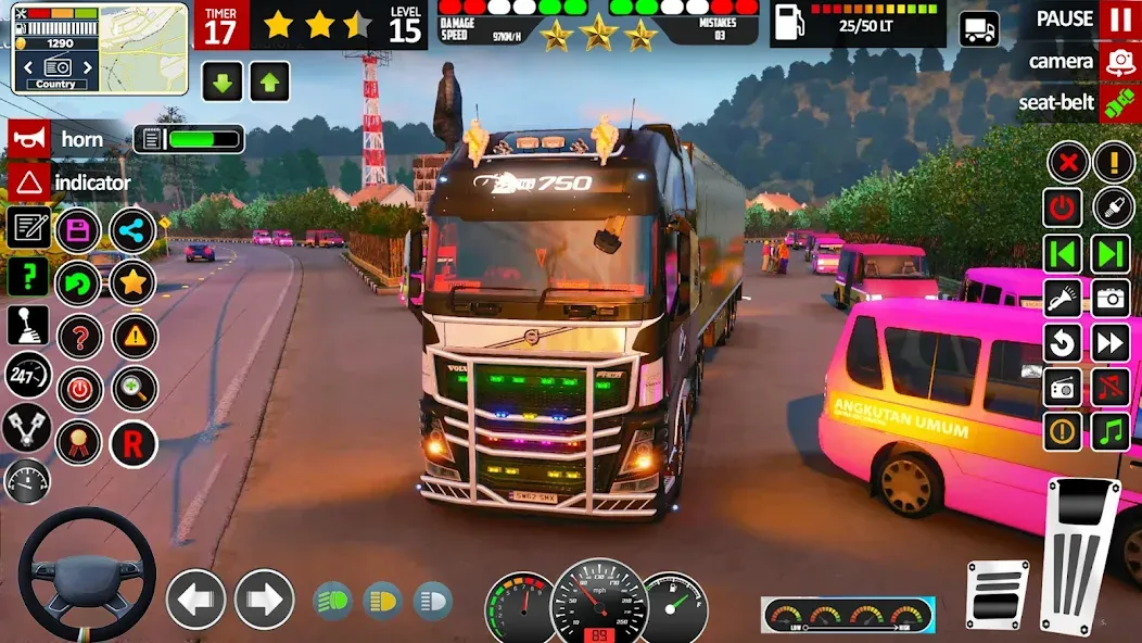Cargo Truck Driving Truck Game [MOD: безлимитные деньги и топливо] — Скачать бесплатно (APK) — скриншот 5