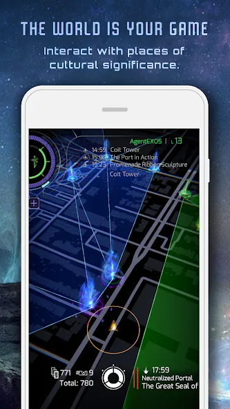 Ingress Prime [MOD: много ресурсов и ускоренная прокачка] — Скачать бесплатно (APK) — скриншот 1