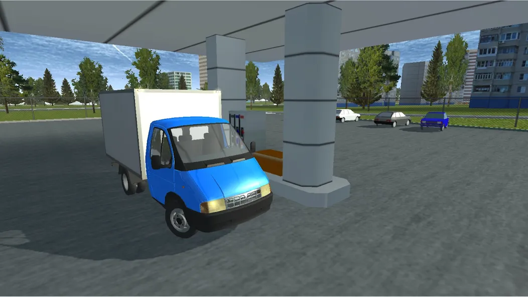 Russian Light Truck Simulator [MOD: безлимитные деньги и топливо] (Бесплатно / APK) — скриншот 4