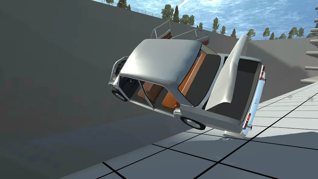 Скачать взлом Simple Car Crash Physics Sim [MOD: реалистичная физика и разрушения] — скриншот 2