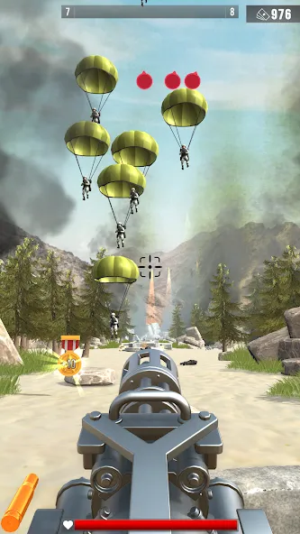 Infantry Attack: War 3D FPS [MOD: безлимитные деньги и оружие] (Бесплатно / APK) — скриншот 3