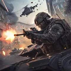 Infantry Attack: War 3D FPS [MOD: безлимитные деньги и оружие] (Бесплатно / APK)