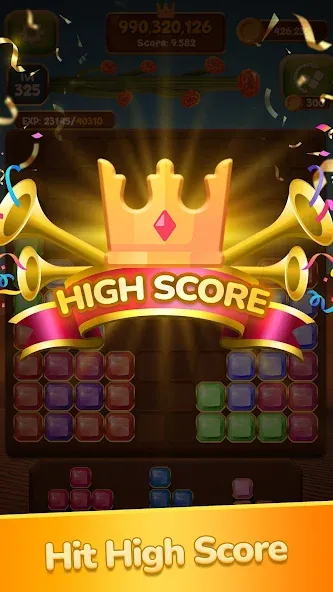 Скачать взлом Diamond Treasure Puzzle [MOD: безлимитные подсказки и ходы] — скриншот 5