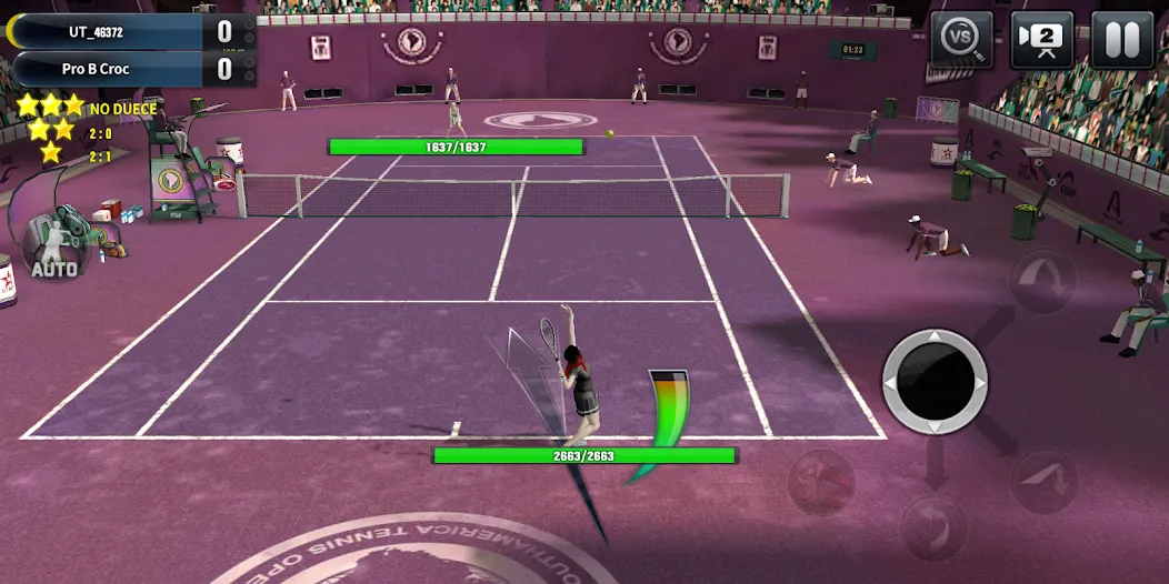 Скачать взлом Ultimate Tennis: 3D online spo [MOD: безлимитные деньги и энергия] — скриншот 5