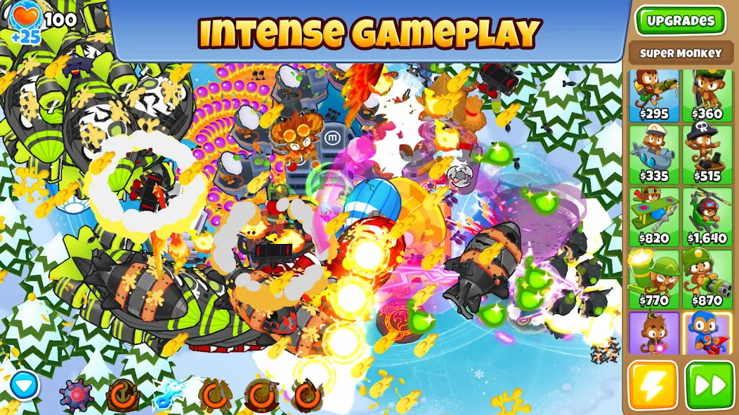 Bloons TD 6 [MOD: безлимитные деньги и улучшения] на Андроид — скриншот 3