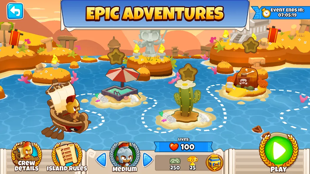 Bloons TD 6 [MOD: безлимитные деньги и улучшения] на Андроид — скриншот 4