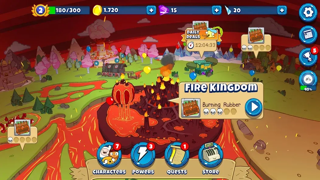 Bloons Adventure Time TD [MOD: безлимитные деньги и персонажи] — Скачать бесплатно (APK) — скриншот 3