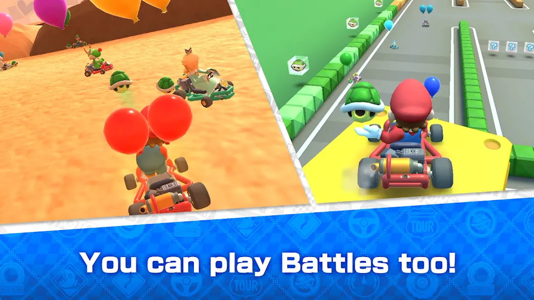 Mario Kart Tour [MOD: безлимитные монеты и разблокированы все карты] последняя версия — скриншот 1