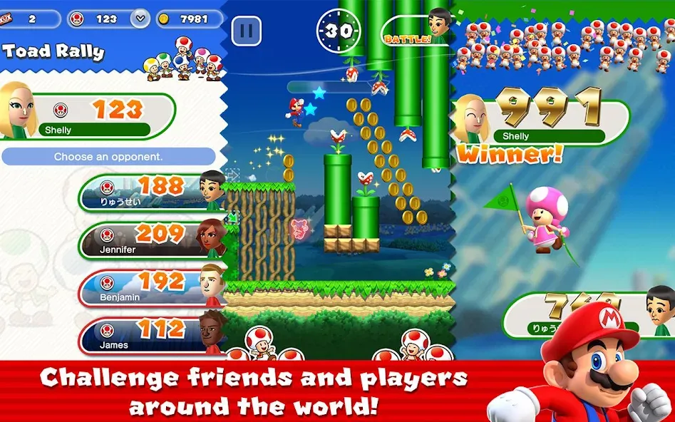 Super Mario Run [MOD: безлимитные монеты и разблокированы уровни] — Скачать бесплатно (APK) — скриншот 4
