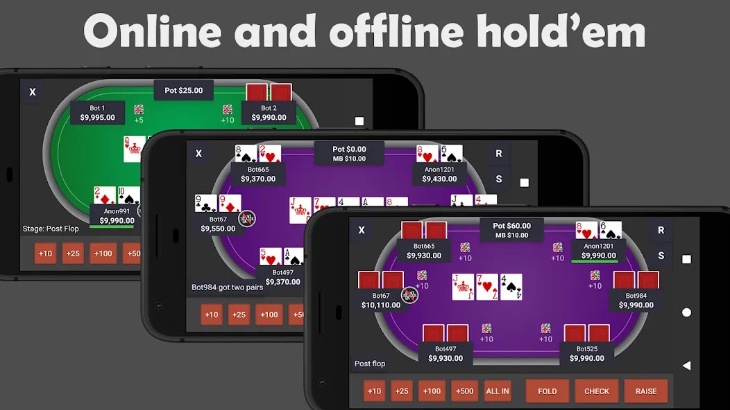 Скачать Poker Pocket Poker Games [MOD: безлимитные фишки и все режимы] на телефон — скриншот 1