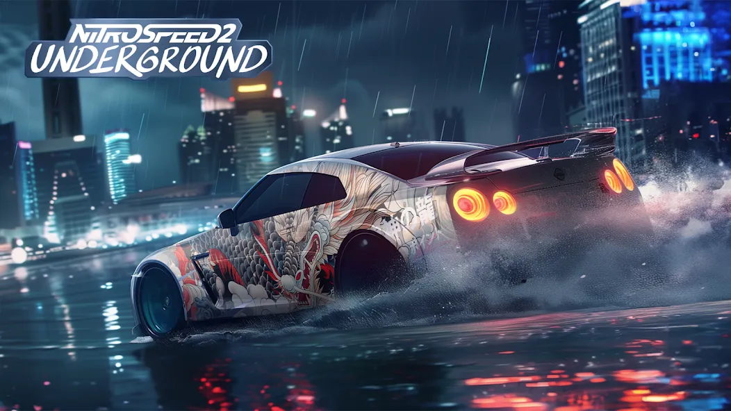 Взломанная NS2 car racing game [MOD: безлимитные деньги и машины] на Андроид — скриншот 1