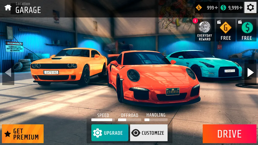 Взломанная NS2 car racing game [MOD: безлимитные деньги и машины] на Андроид — скриншот 3