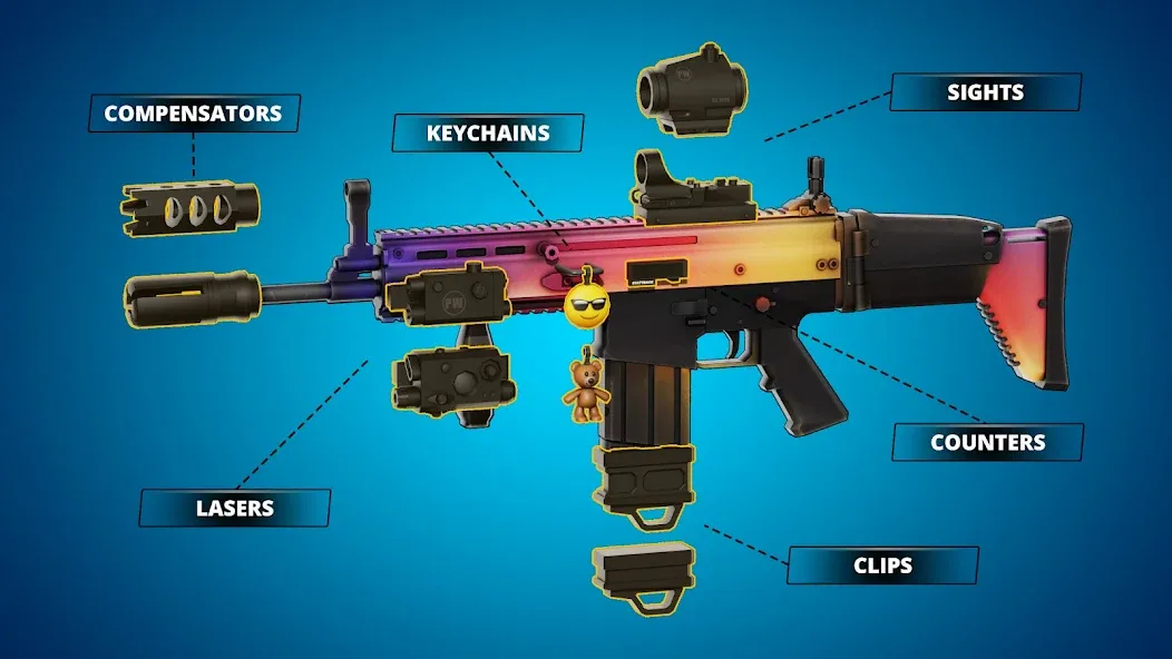 POLYWAR: 3D FPS online shooter [MOD: много денег и оружия] — Скачать бесплатно (APK) — скриншот 2