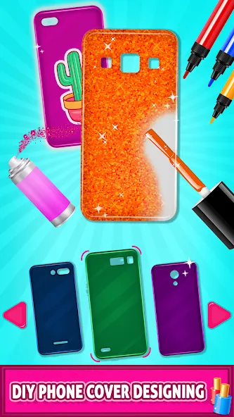 Скачать Mobile Phone Case DIY [MOD: больше дизайнов и быстрый заработок] на телефон — скриншот 4