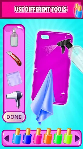 Скачать Mobile Phone Case DIY [MOD: больше дизайнов и быстрый заработок] на телефон — скриншот 5