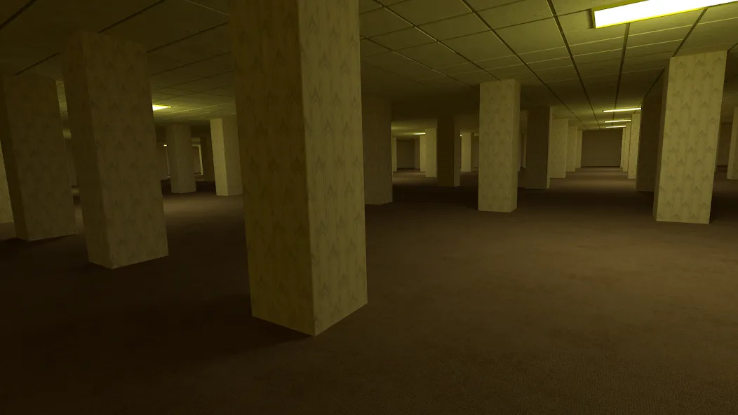 Взломанная Noclip : Backrooms Multiplayer [MOD: безлимитная выносливость и ускоренный бег] на Андроид — скриншот 1